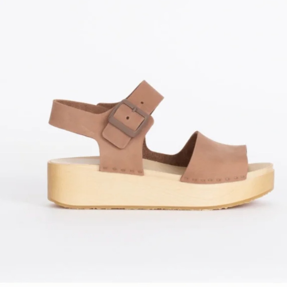 Bryr Studio Urdi Sandal in Monochrome Terracotta